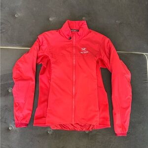 Arc'teryx Women's Vibrant Atom Red Ski Jacket